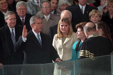 G W Bush inauguration
