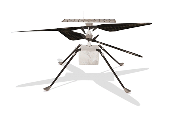 Helicopter model of Mars helicopter