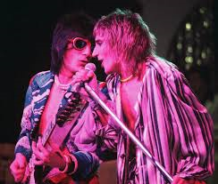 Rod Stewart and Ron Wood
